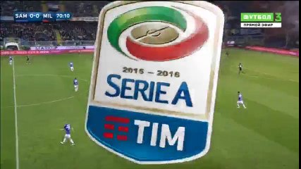 Sampdoria vs AC Milan – Highlights Apr 17, 2016