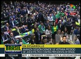 Discuten diputados brasileños sobre si avanza impeachment a Rousseff