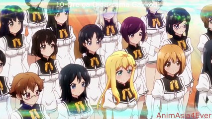 Top 20 Action Ecchi Fantasy Romance Harem Anime