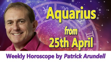 Aquarius Weekly Horoscope from 25th April 2016