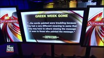 College Greek week events canceled over pro-Trump messages
