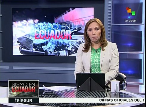 Estado ecuatoriano destina recursos millonarios luego del terremoto