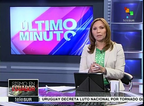 Ecuador: Grupo de rescate mexicano Topos ya trabaja en Pedernales