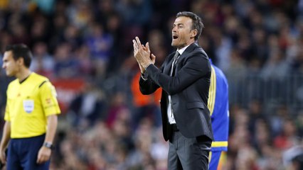 Luis Enrique: "Dependemos todavía de nosotros"