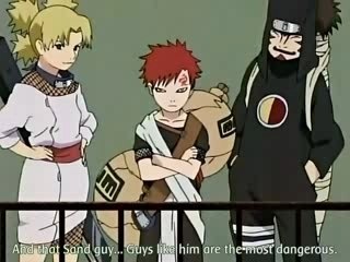 Rock lee vs Gaara - Given up