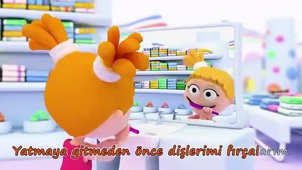 Çocuklar Diş Fırçalıyor - Türkçe Çocuk Şarkısı