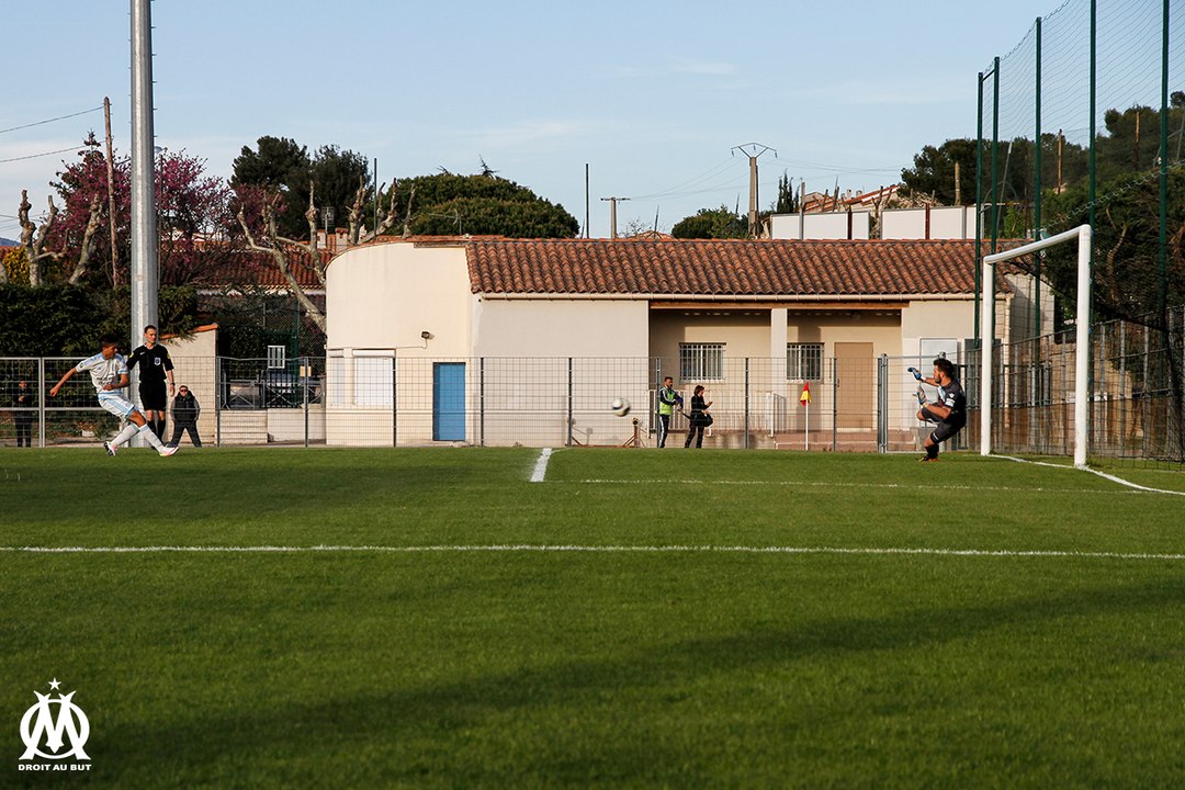 CFA - OM 5-2 Hyères : le but de Jérémie Porsan-Clemente (50e sp)