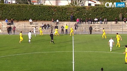 CFA - OM 5-2 Hyères : le but de Fabrice Apruzesse (52e)
