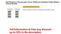 DJI Phantom 3 Quadcopter Drone 4480mah Intelligent Flight Battery 2-Pack Bundle