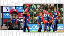 IPL 9 DD vs RCB Virat Praises De Kock For Superb 100