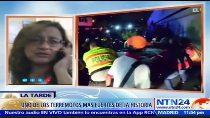 "Lo peor ya pasó": vocera del Instituto Biofísico de Ecuador sobre sismo que afectó al país