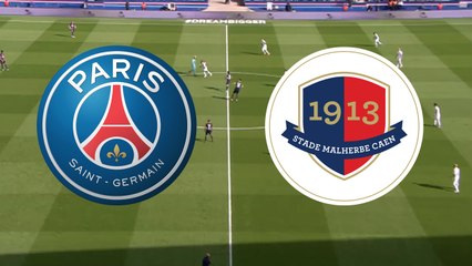 Le résumé du match Paris SG - SMCaen