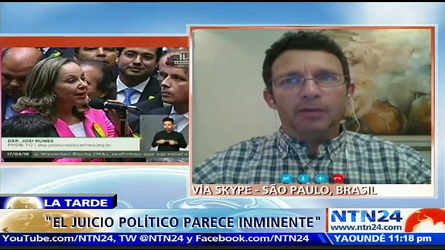 El juicio político a Dilma Rousseff parece inminente : Gustavo Segré, analista político