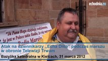 Atak na dziennikarzy „Echa Dnia