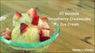 30 seconds Strawberry Cheesecake Ice Cream (Gluten free)