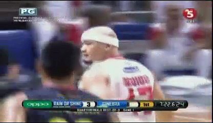 Rain or Shine vs Ginebra April 17 2016 1st Quarter