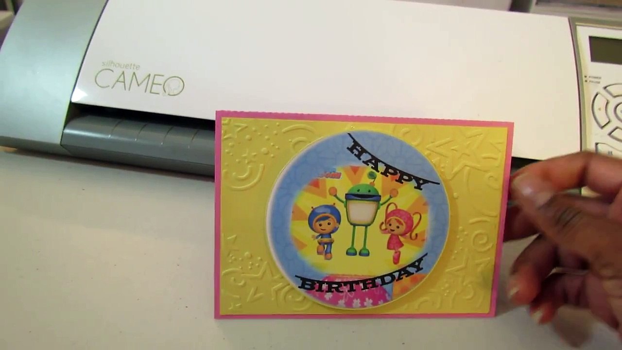 01.24.16 - Team Umizoomi Pop-Up Birthday Card