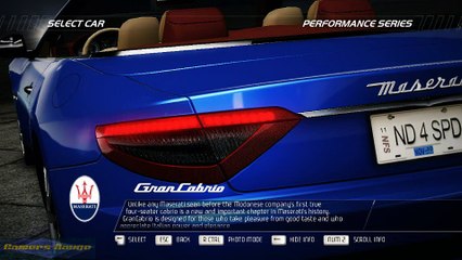 NFS11 - #10 Mission Beach - Beauty & The Beasts, Maserati GranCabrio, 1st