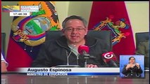 Clases suspendidas en sectores del Ecuador
