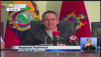 Clases suspendidas en sectores del Ecuador