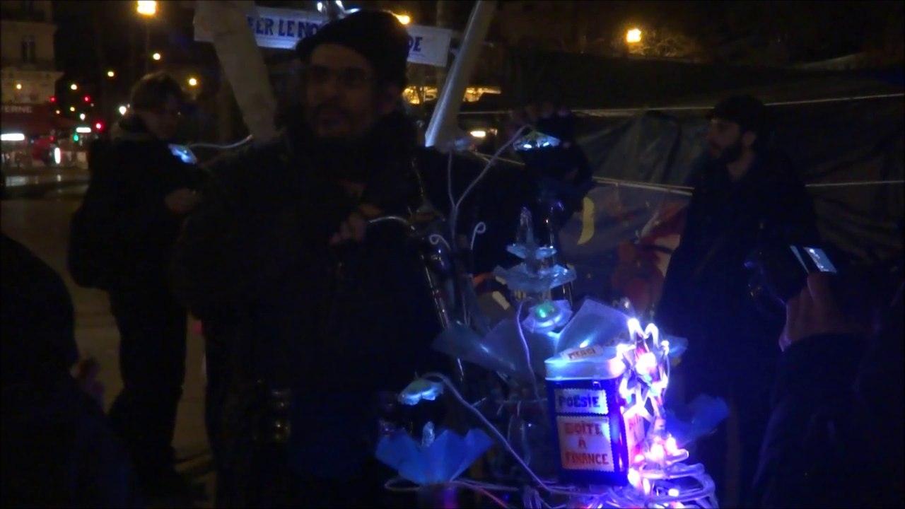 Nuit Debout, Paris, place de la République, 17 avril 2016