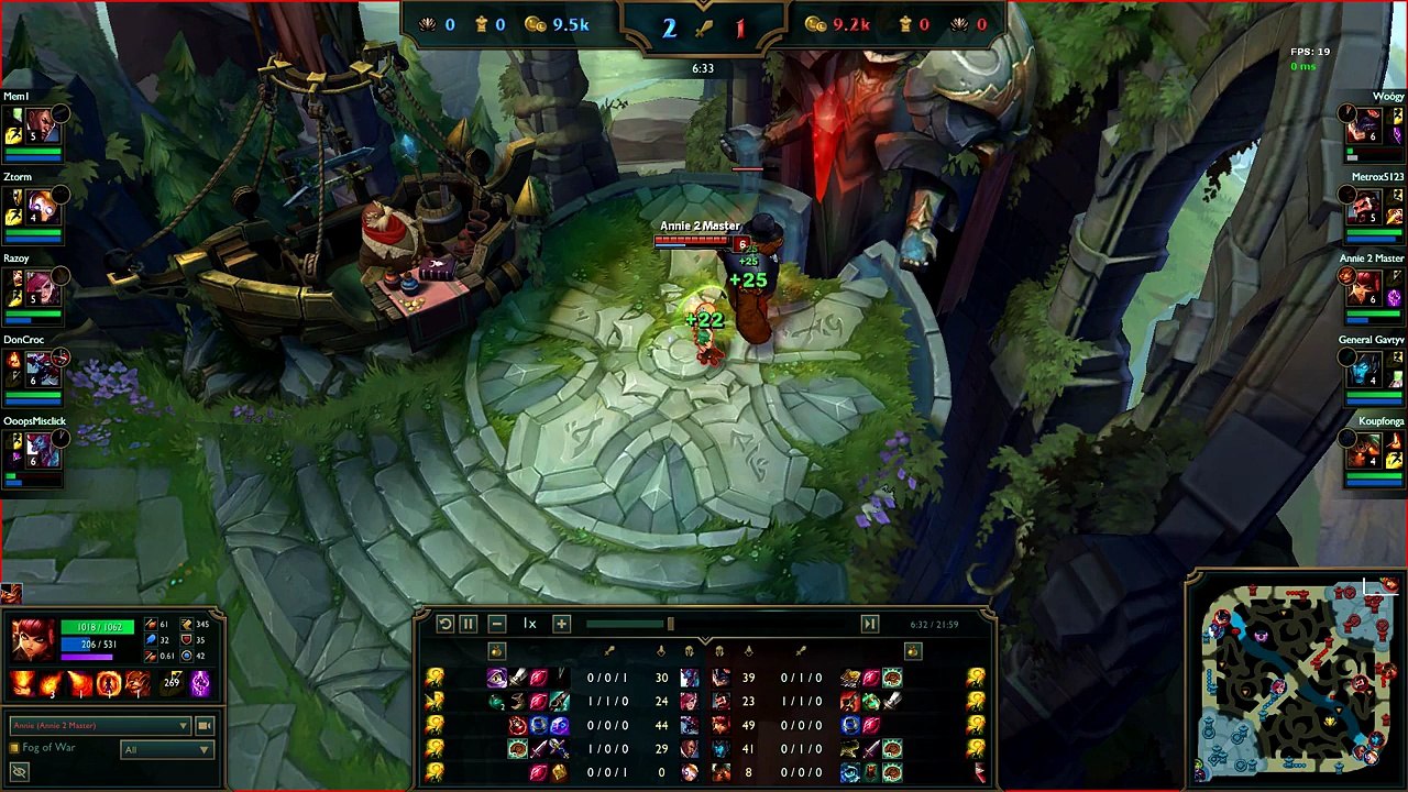 Season 6 // Dynamic Q Annie Mid Lane [LoL]