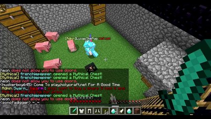 Minecraft with a Subscriber plying Factions on Ubercraft