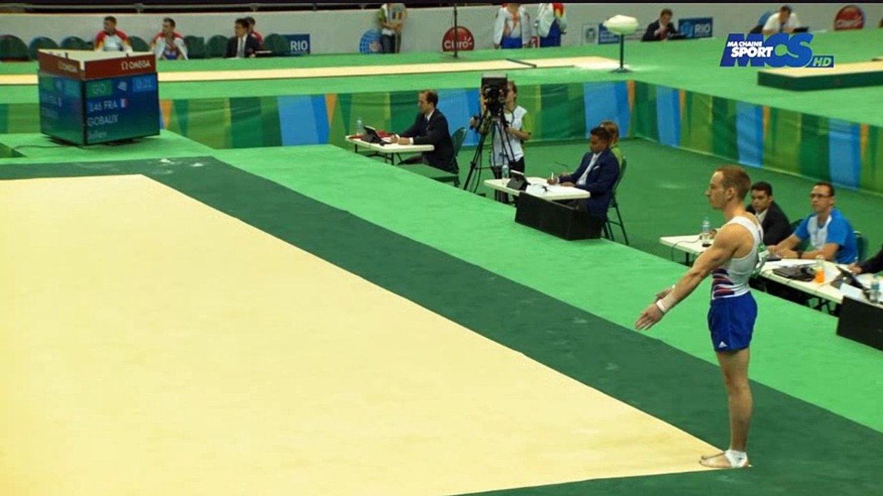 Julien GOBAUX (FRA) FX - Rio Test Event 2016 TF/Qual