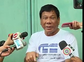 Duterte says sorry to Filipinos; 'rape remarks not a joke'