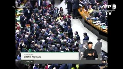 Tumulto na sessão de votação