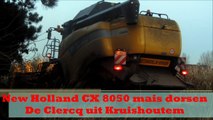 New Holland CX 8050 mais dorsen 2012 - De Clercq uit Kruishoutem