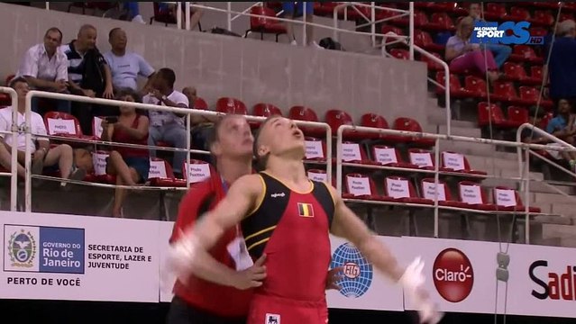 Dennis GOOSSENS (BEL) Rings - Rio Test Event 2016 TF/Qual