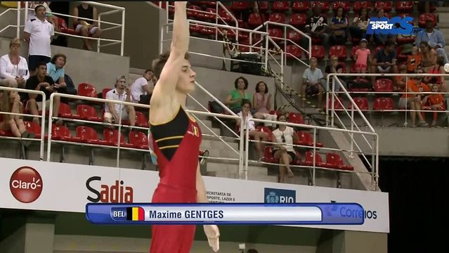 Maxime GENTGES (BEL) PB - Rio Test Event 2016 TF/Qual
