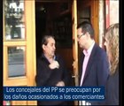Visita de los Concejales del PP a la Avd. de los Ángeles