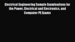 Download Electrical Engineering Sample Examinations for the Power Electrical and Electronics