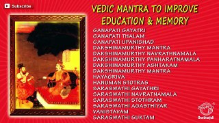 Vedic Mantra to Improve Education and Memory - Dr.R.Thiagarajant 20