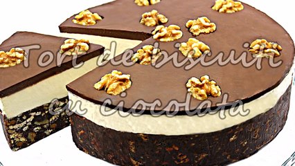 Tort de biscuiti cu ciocolata Ep 24 Adygio Kitchen