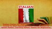 PDF  Italian Italian For Beginners  The Ultimate Crash Course To Start Speaking Italian Download Full Ebook