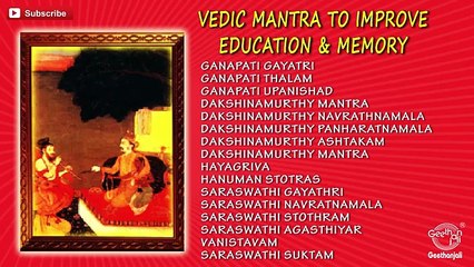 Vedic Mantra to Improve Education and Memory - Dr.R.Thiagarajant 35