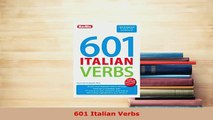 PDF  601 Italian Verbs Read Full Ebook