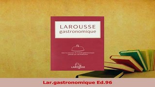 Read  Largastronomique Ed96 Ebook Free