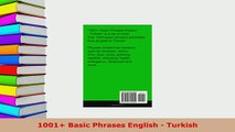 PDF  1001 Basic Phrases English  Turkish Download Full Ebook