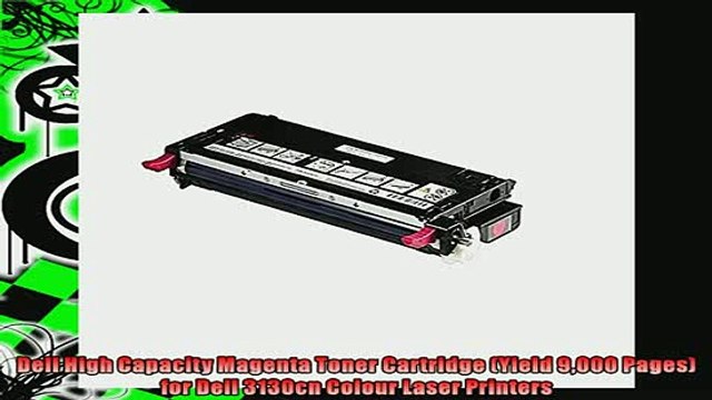best produk Dell High Capacity Magenta Toner Cartridge Yield 9000 Pages for Dell 3130cn Colour Laser