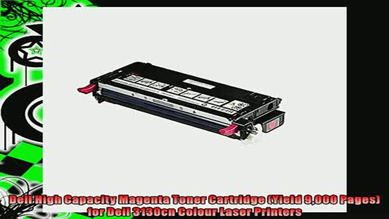 best produk   Dell High Capacity Magenta Toner Cartridge Yield 9000 Pages for Dell 3130cn Colour Laser