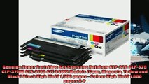 special produk Genuine Toner Cartridge Set Samsung Rainbow CLP320 CLP325 CLP325W CLX3185 CLTP4072