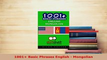 PDF  1001 Basic Phrases English  Mongolian Read Online