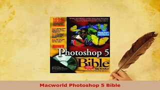 PDF  Macworld Photoshop 5 Bible Download Full Ebook