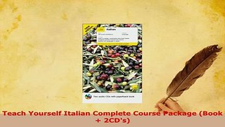PDF  Teach Yourself Italian Complete Course Package Book  2CDs Download Online