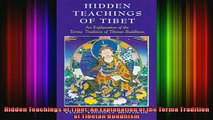 Read  Hidden Teachings of Tibet An Explanation of the Terma Tradition of Tibetan Buddhism  Full EBook