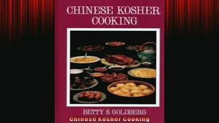 FREE PDF  Chinese Kosher Cooking  BOOK ONLINE